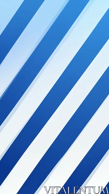 Diagonal skystripes slice clean gradients of icy blue light