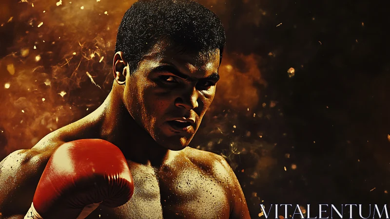 Champion's Fire Forged in Golden Flame and Fury.