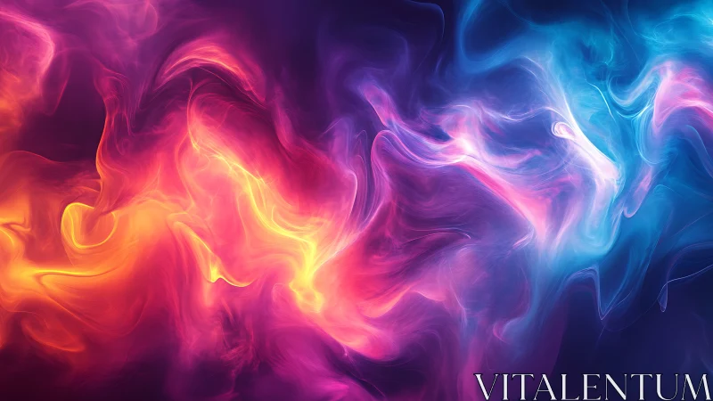 Molten Chromatic Symphony Ignites the Digital Canvas.