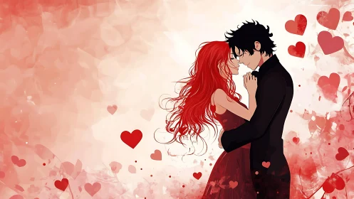 Two Hearts Drawn Close, Love in the Moment.