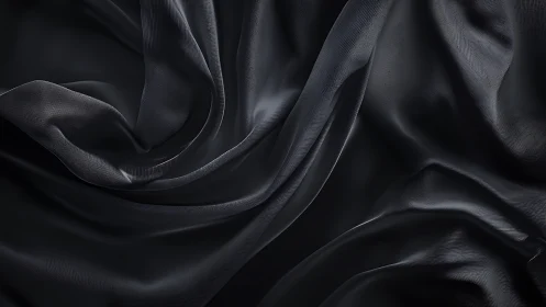 Luxe Fabric Undulates in Dramatic Shadow Theater