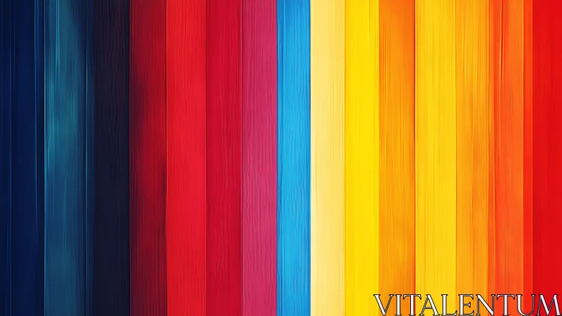 Vertical chromatic bands form a high-saturation linear color spectrum