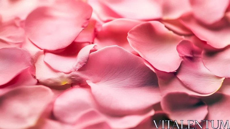 Rose Petals in Soft Focus: A Study in Delicate Beauty.