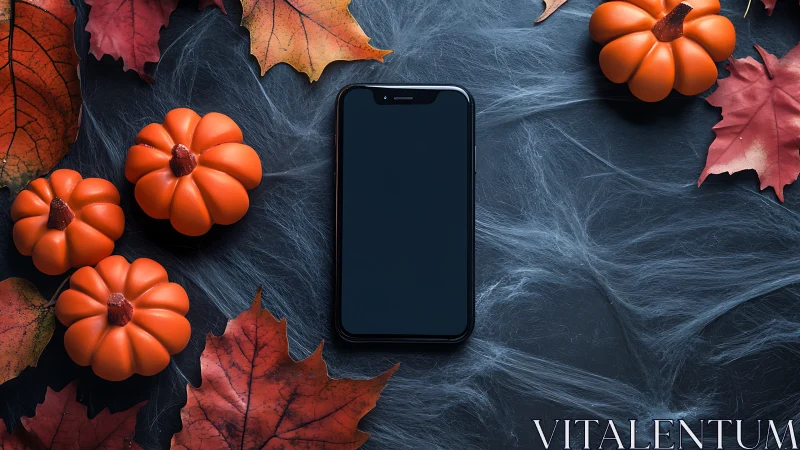 Autumn's Digital Embrace: Seasonal Vibes and Tech.
