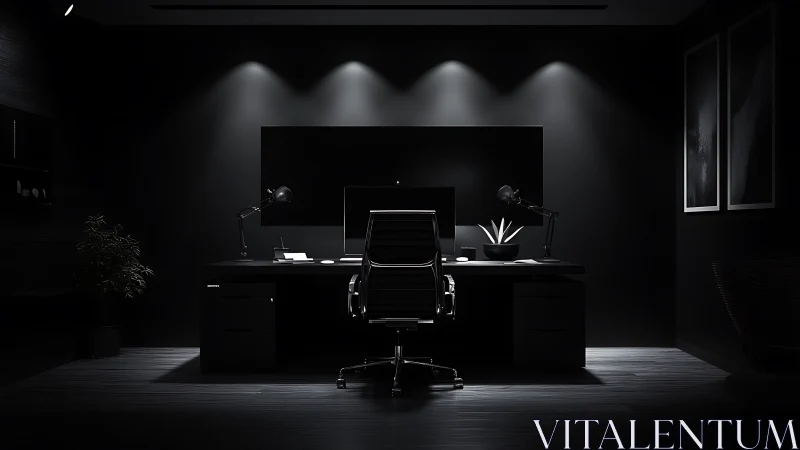 Midnight command center waits under surgical beams of light