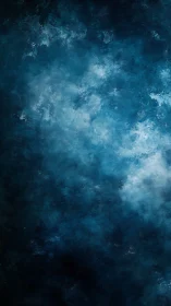 Textured deep blue atmospheric abstract background design.