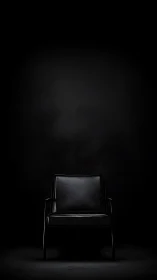 Midnight throne of silence in a pool of cinematic shadow.