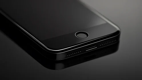 Black iPhone 5s Smartphone Product Photography