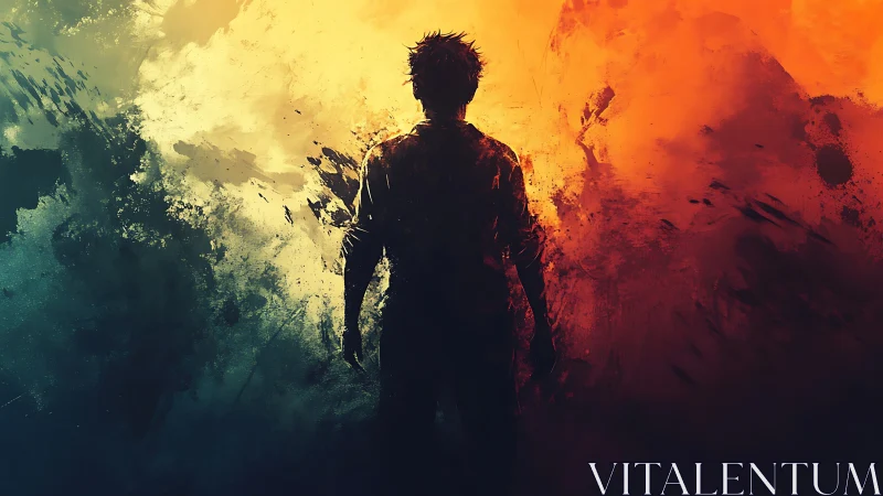 Shadowwalker Between Fire And Storm-Tossed Silence.