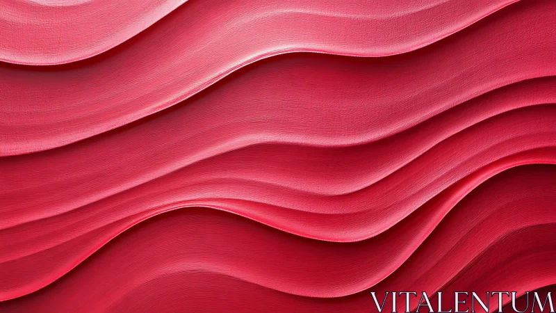 Layered red wave textures with smooth flowing contours.