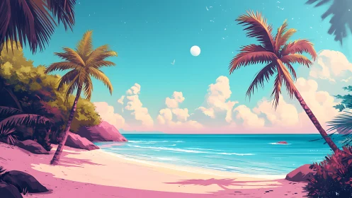 Tropical Paradise Awaits: A Serene Coastal Dream.