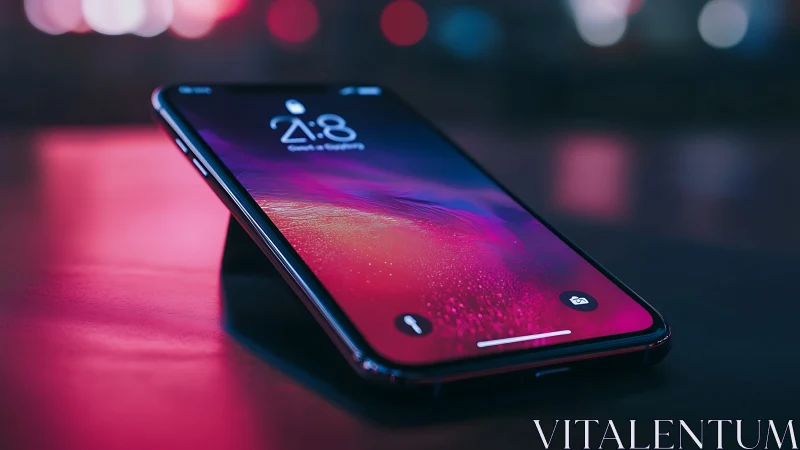 Neon Time Machine: When Smartphones Dream in Electric Pink