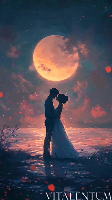 Two Hearts Rise Against a Burning Moon.