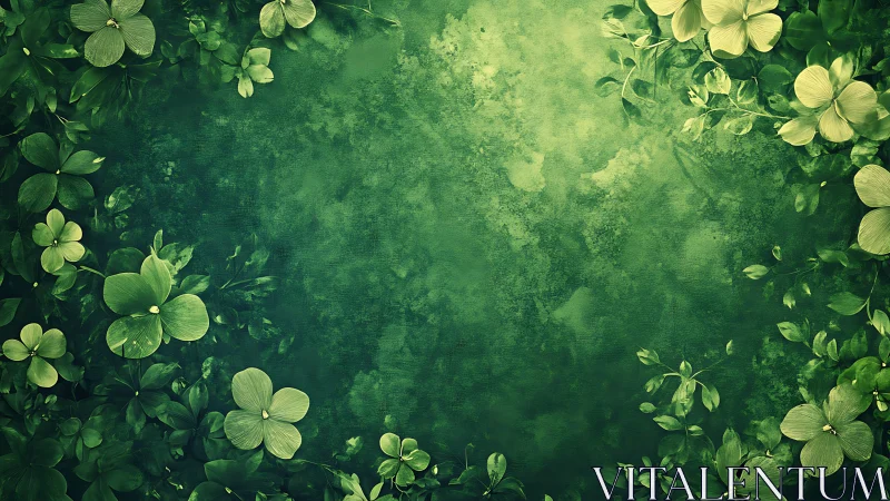 Whispering green petals quietly frame a story-shaped clearing