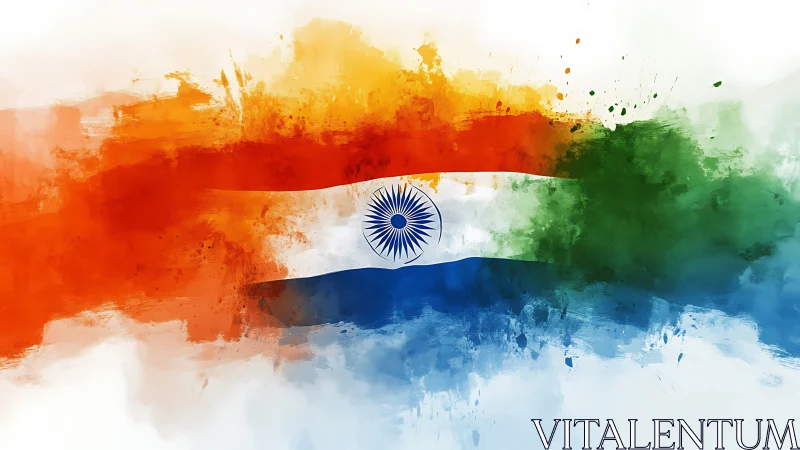 Saffron sky, emerald wind, and a singing Ashoka chakra.