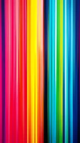 Vertical chromatic bands in high-saturation abstract composition.