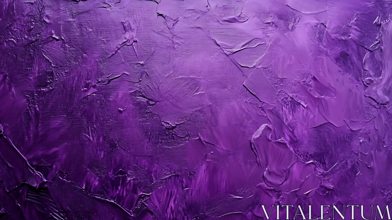 Velvet violet tides swirl across thick textured canvas. Period.