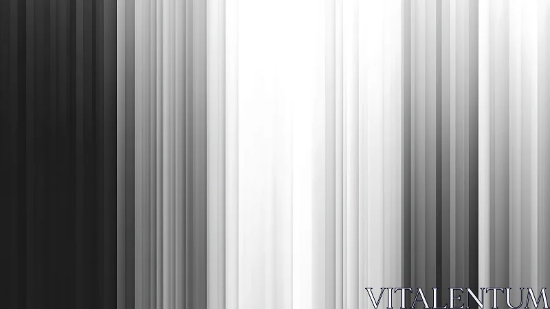 Monochrome vertical gradient bands form stark luminous divide