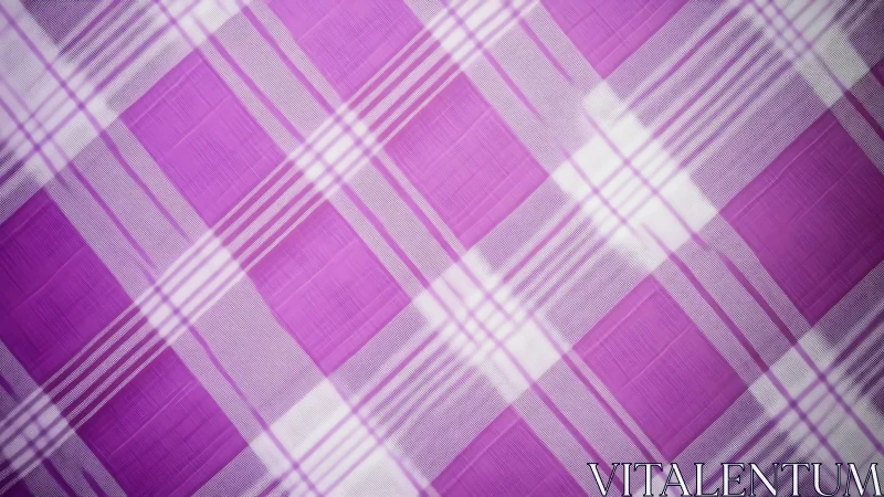 High-key magenta plaid textile pattern with diagonal grid layout