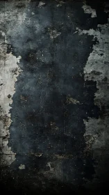 Weathered midnight wall with quietly peeling textures.