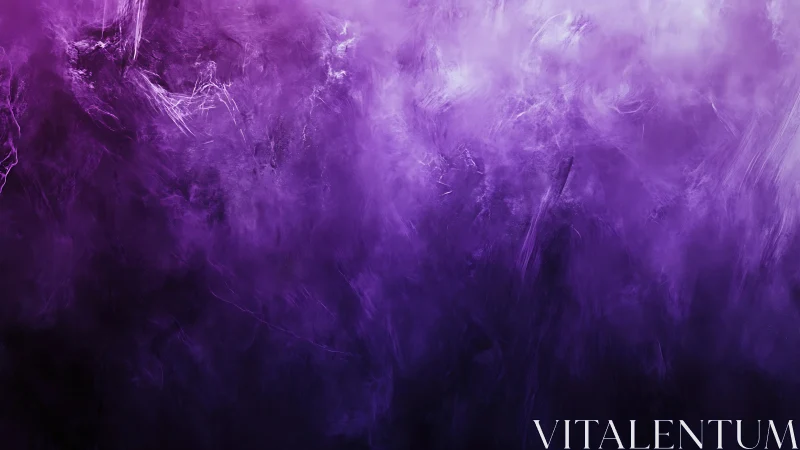 Violet nebula smoke texture with atmospheric depth gradients.
