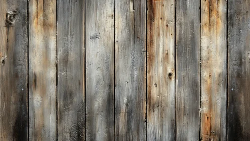 Weathered wooden planks with rustic vertical grain texture.