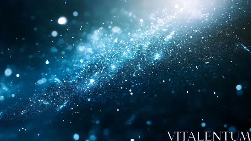 Stardust drift in deep blue night skies of quiet wonder.