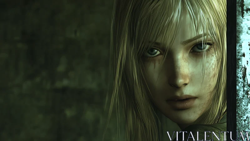 Shadow-soaked stare of the silver-haired dusk sentinel.