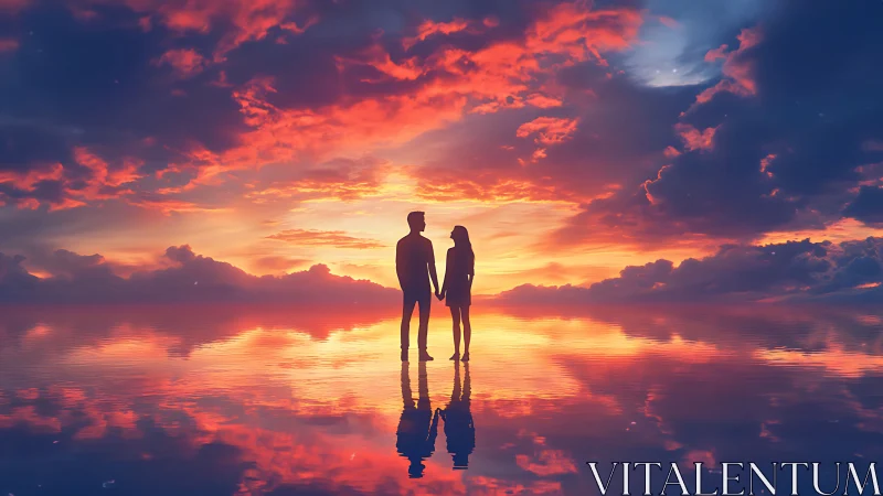 Two Hearts, One Golden Moment.