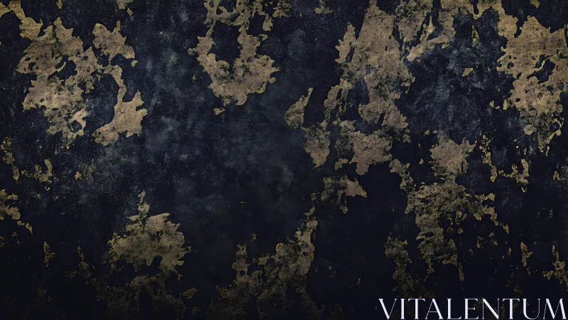 Distressed dark wall texture adds gritty metallic character