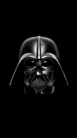 Chrome-shadowed space tyrant gleams against abyssal void.