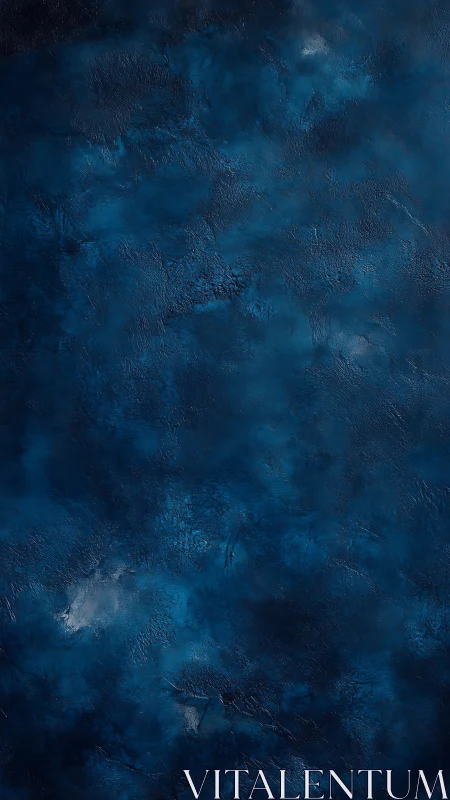 Midnight indigo textured background with subtle clouded depth.