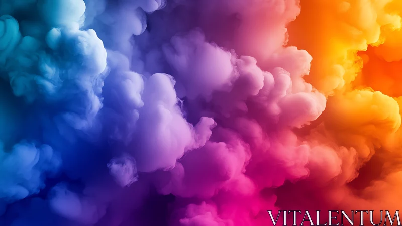 Chromatic volumetric clouds in dynamic gradient fusion.