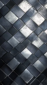 Metallic chessboard tilts into a quietly luminous skyline