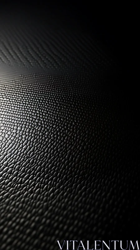 Textured black surface in dramatic low key lighting.