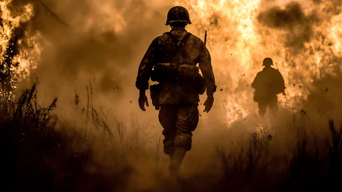 Soldiers in the Smoke: Courage Through the Fog.