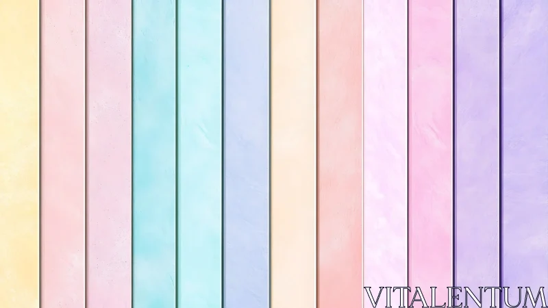 Pastel timber stripes quietly hum in soft morning light