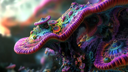 Dreamlit alien coral forest humming with neon secrets.