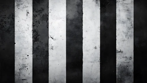 Weathered monochrome vertical stripes with gritty surface patina.