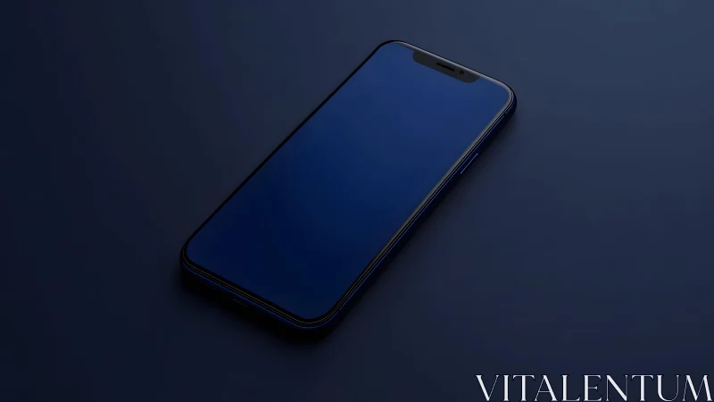 Modern smartphone on dark minimalist background, digital aesthetic. Modern smartphone on dark minimalist background, digital aesthetic.