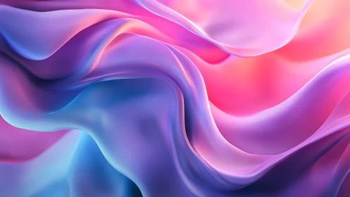 High-gloss iridescent folds with soft subsurface scattering gradients