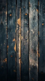 Dark weathered wooden planks with visible grain details.