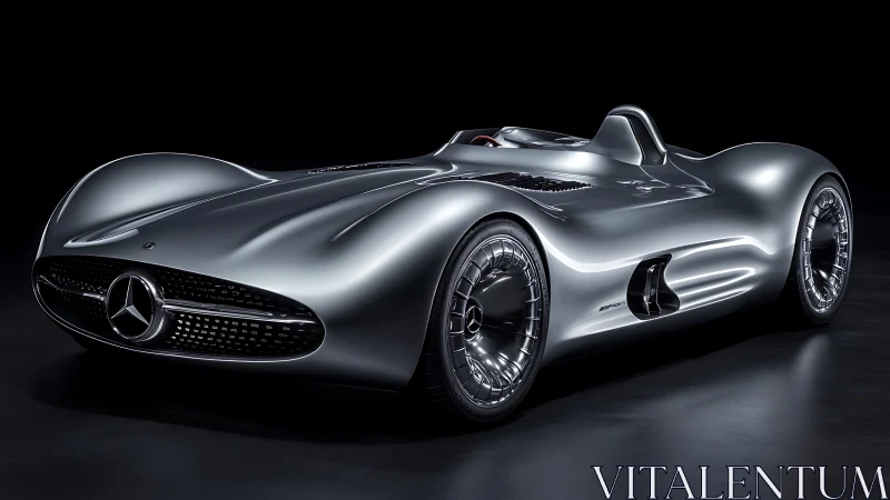 Silver speed phantom merges retro racer with future dreams.