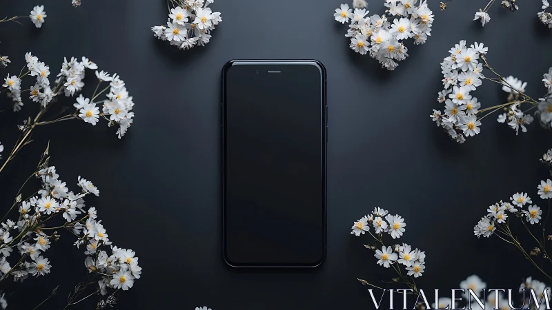 Daisies Frame a Modern Escape.