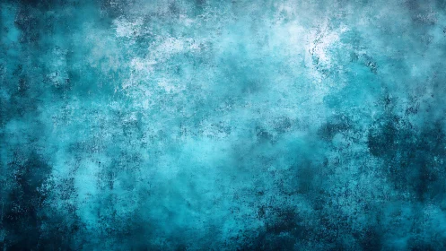 Textured turquoise and teal abstract painted background