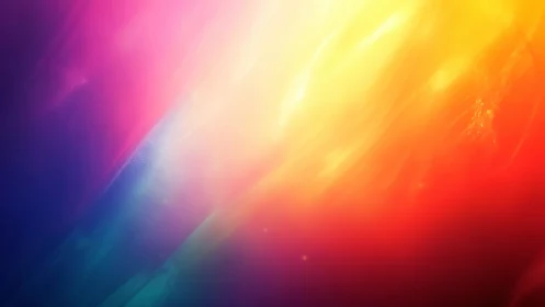 Gradient light rays in vivid abstract color field.