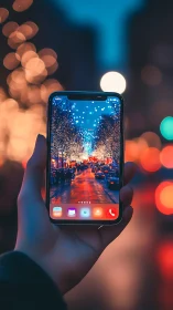 Night's Electric Grip: Urban Luminescence Captured.