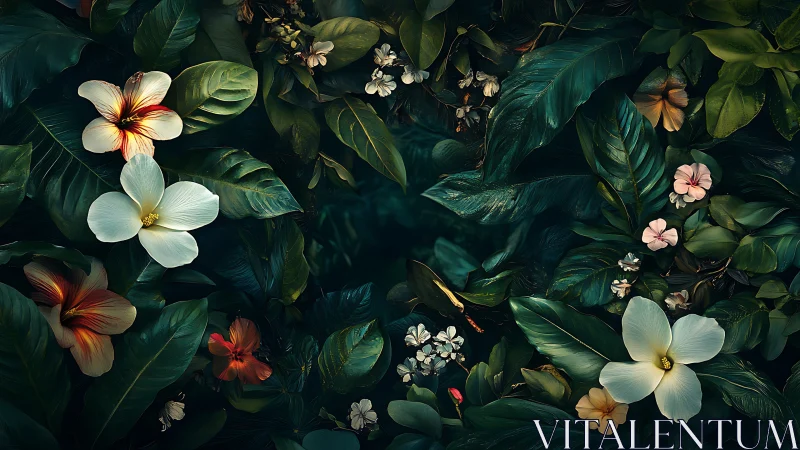 Lush Garden Blooms: Nature's Stunning Floral Tapestry