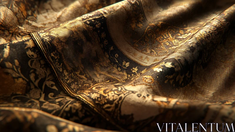 Golden Threads and Ancient Elegance.