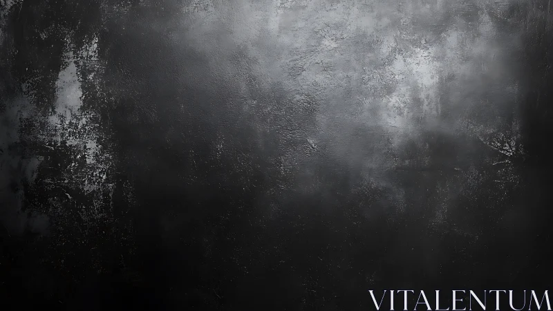 Dark textured surface shows uneven roughness and light scatter